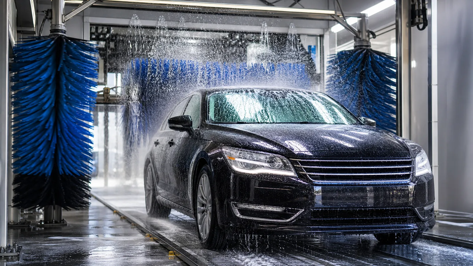 AquaShine Car Wash website preview