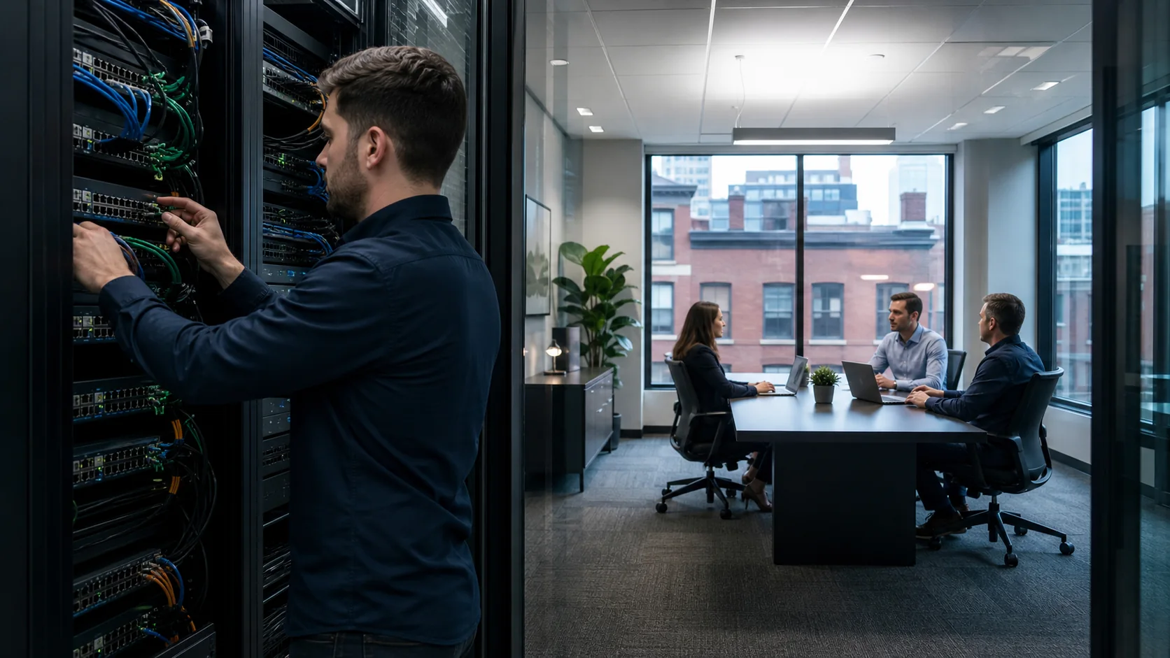 Boston IT Support website preview