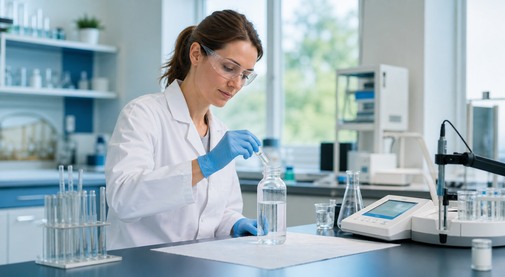 ClearCurrent Water Testing website preview