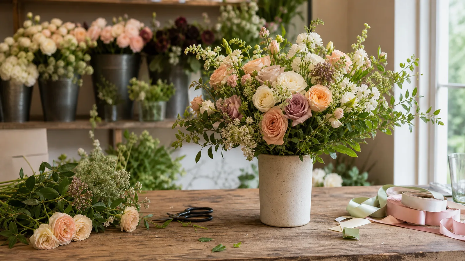 Copper & Sage Florals website preview