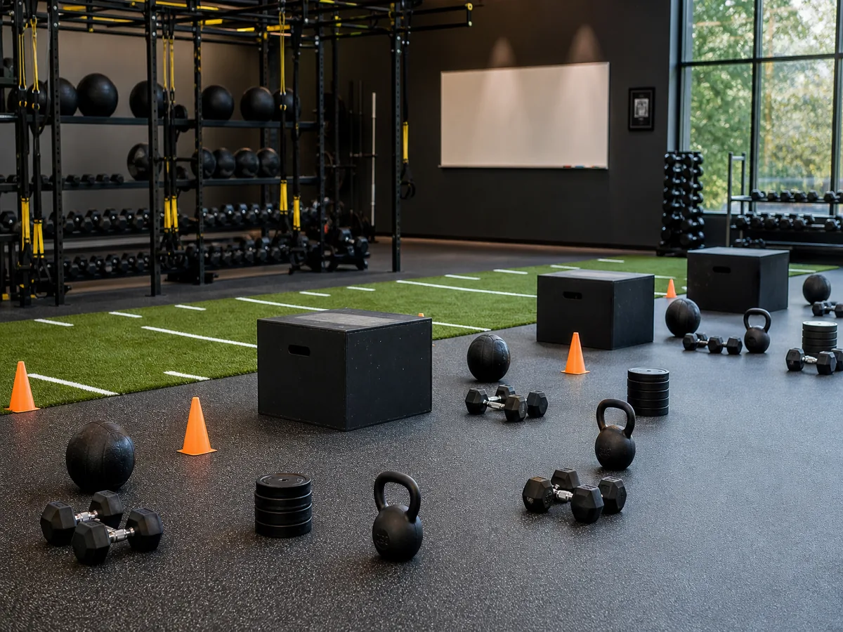 Members training together at Forge Fitness Club