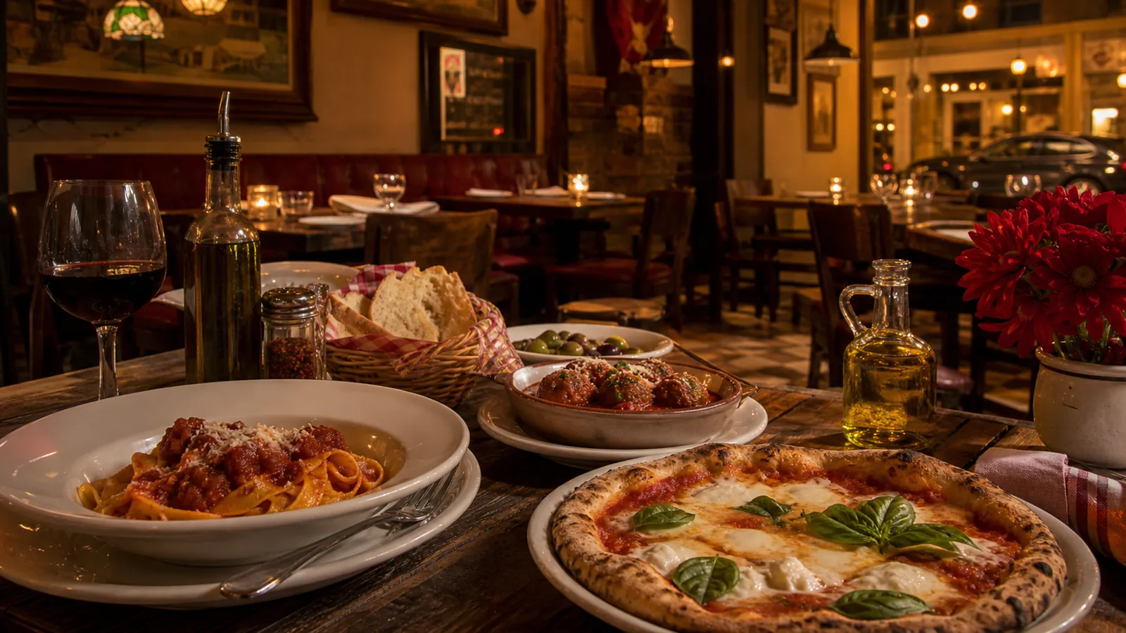 Little Napoli Trattoria website preview