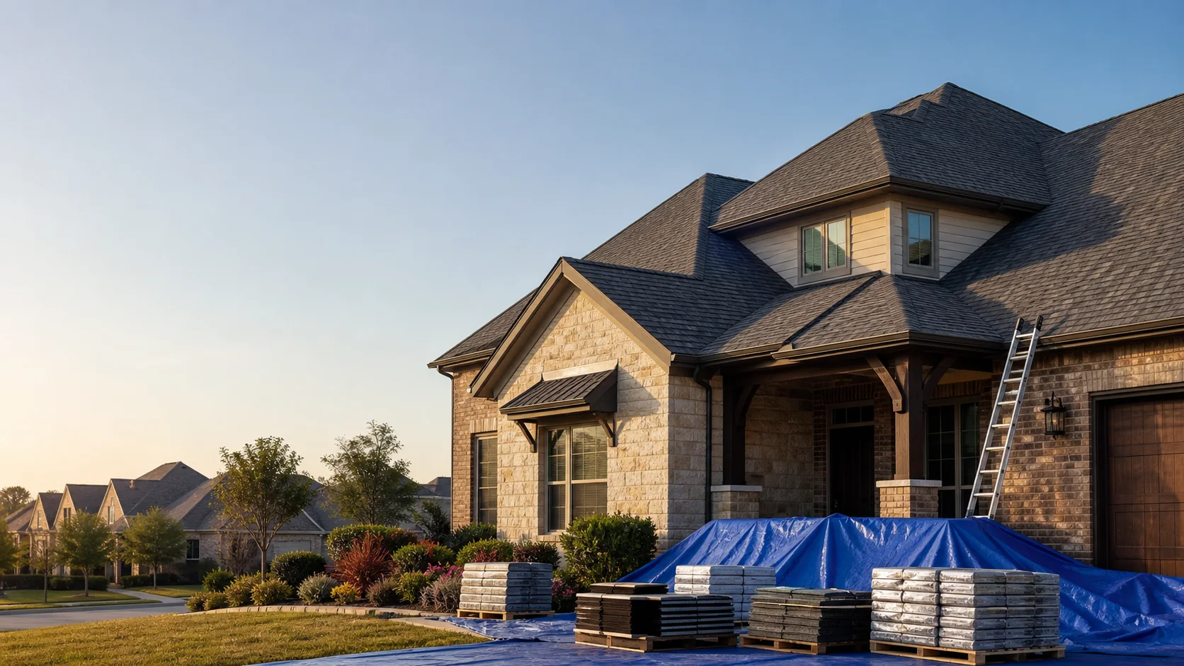 Lone Star Roofing website preview