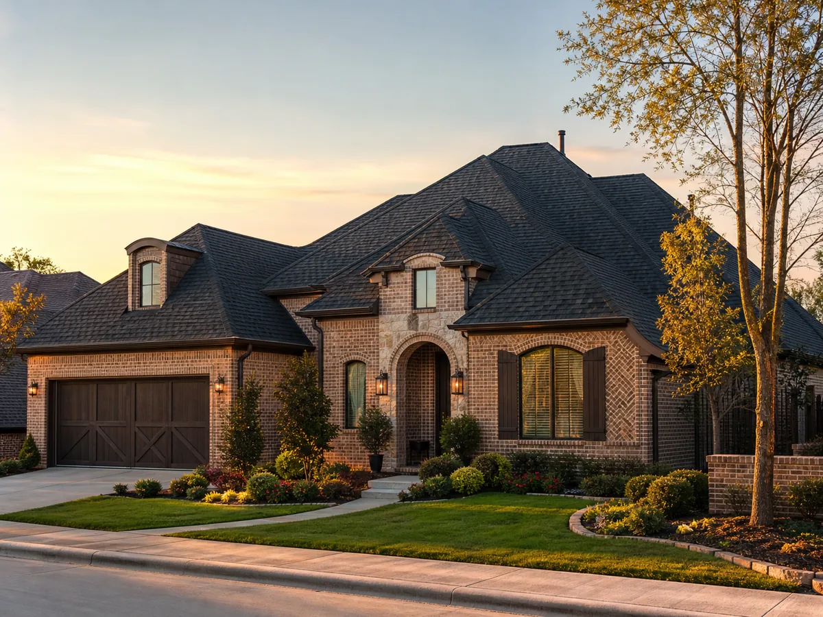 Lone Star roofers installing shingles on a Dallas home