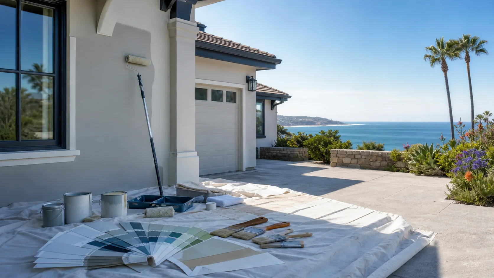 Pacific Coast Painting website preview