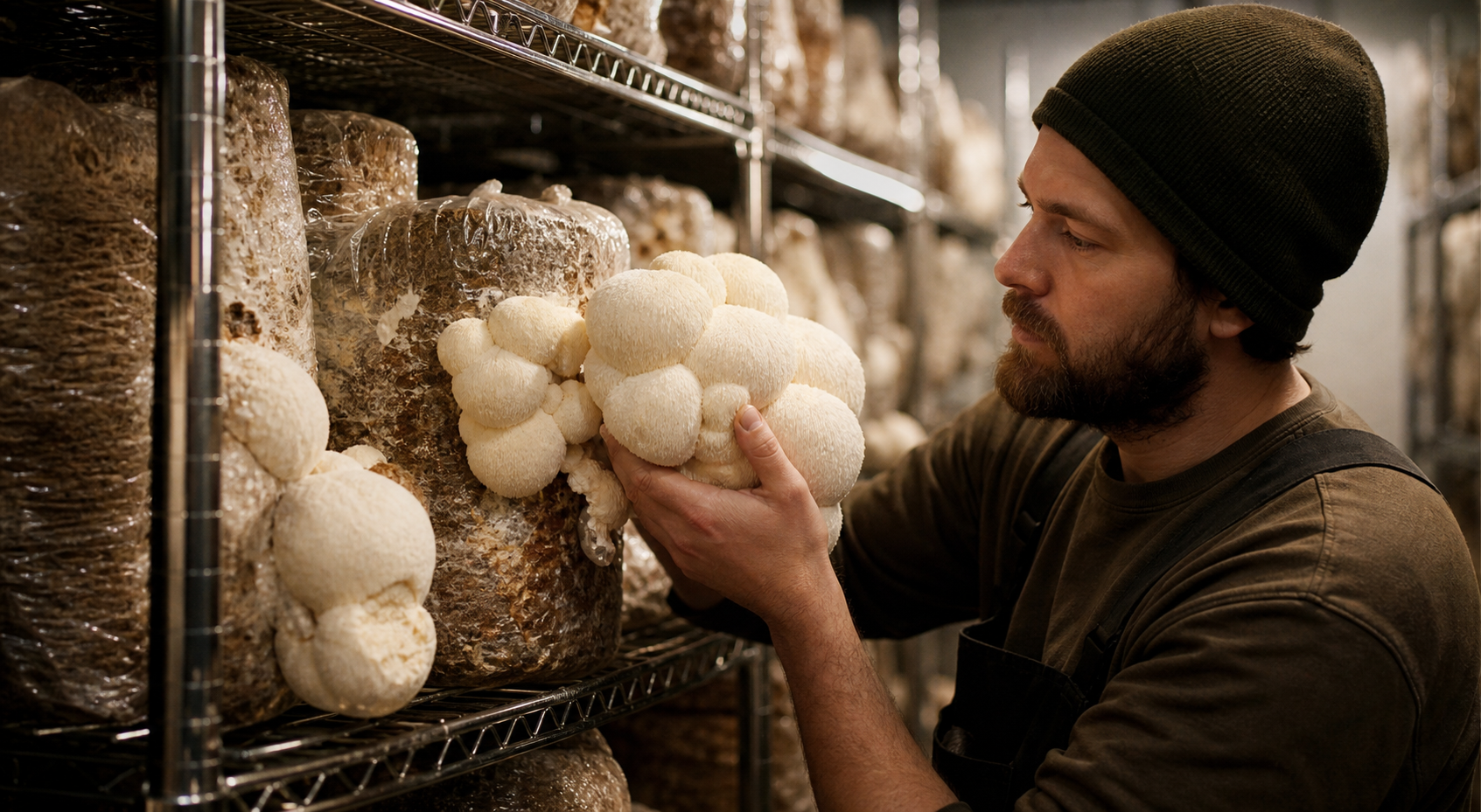 Rootline Mushroom Farm website preview