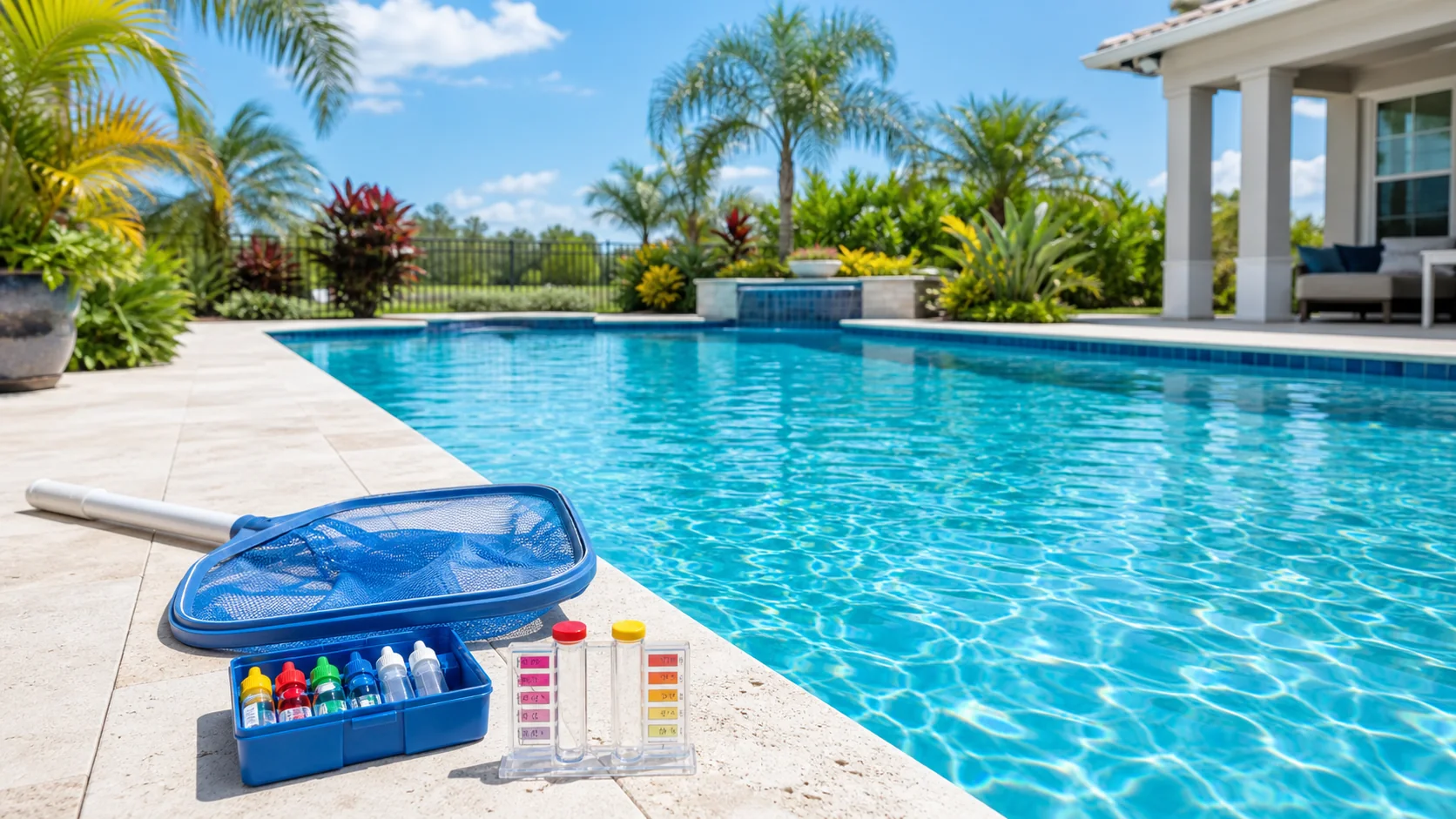Sunshine Pool Care website preview