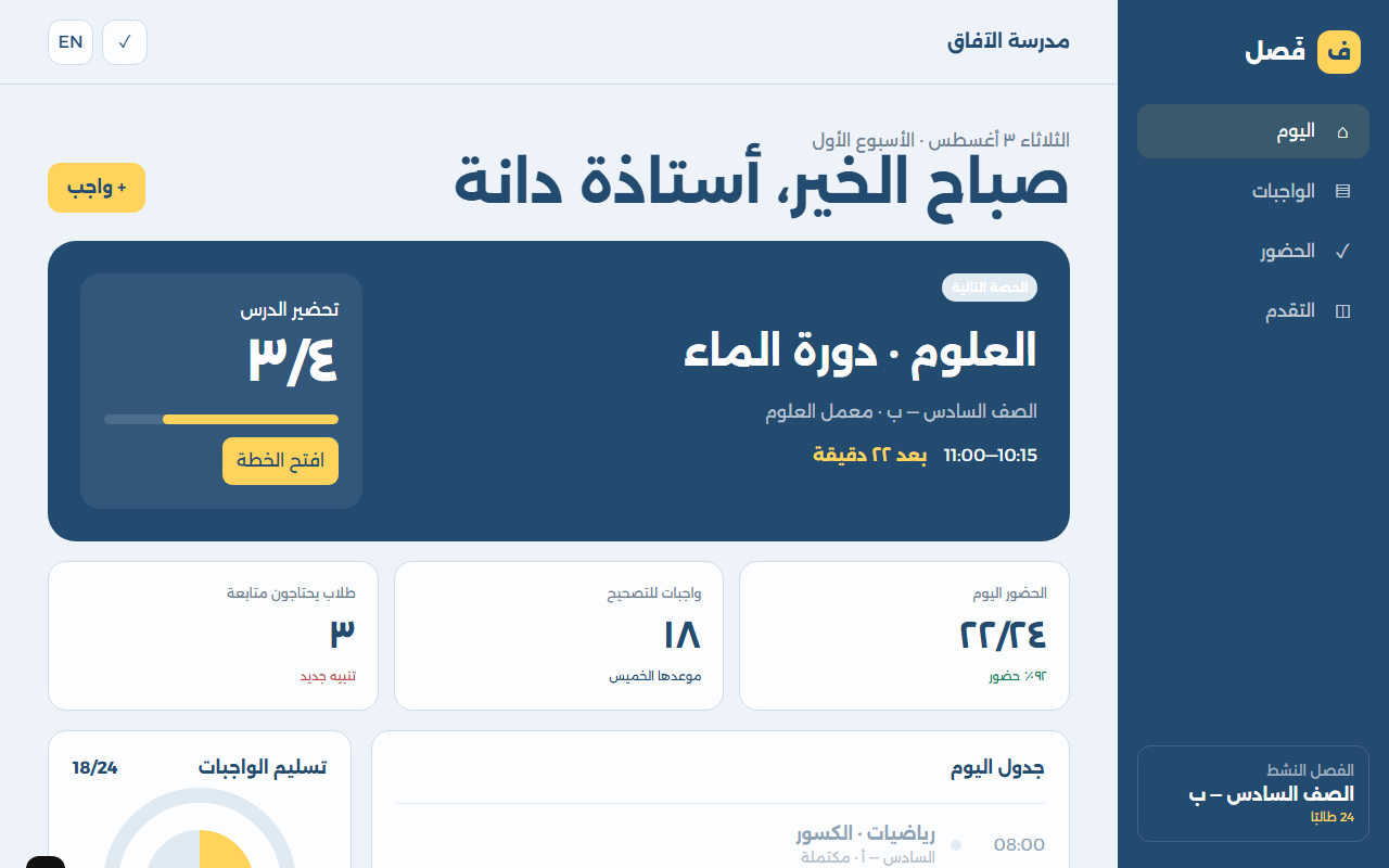 فَصل | Fasl website preview