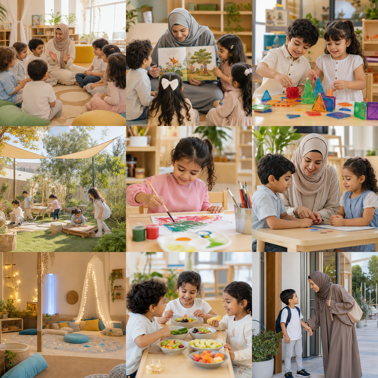 براعم الغد website preview