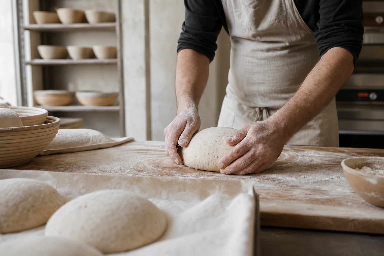 Slow fermentation — Shaped by hand