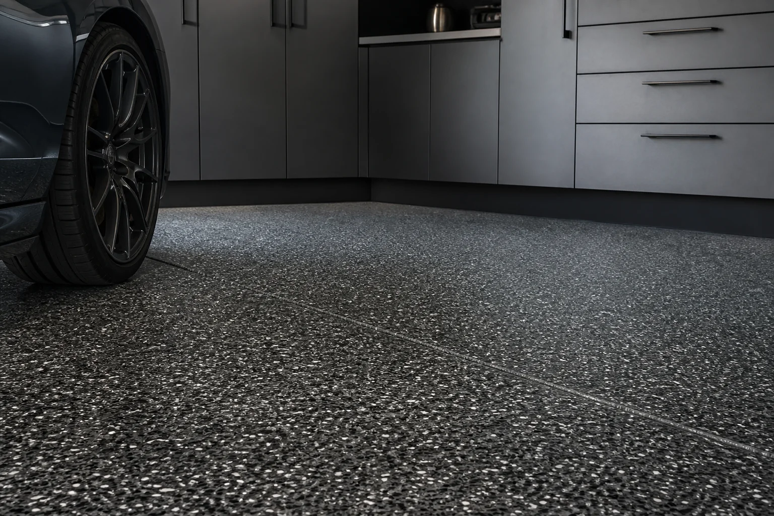 Polyaspartic floor — Built for daily use