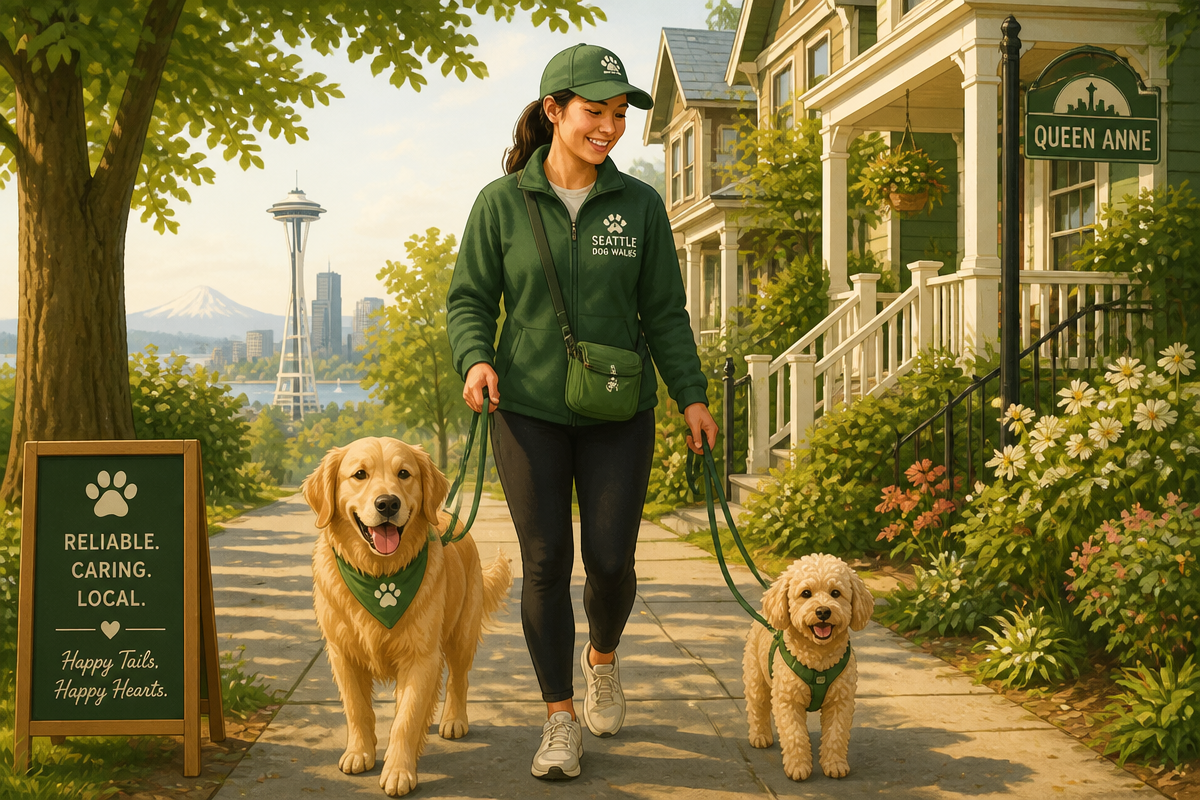 KindSteps Dog Walking website preview