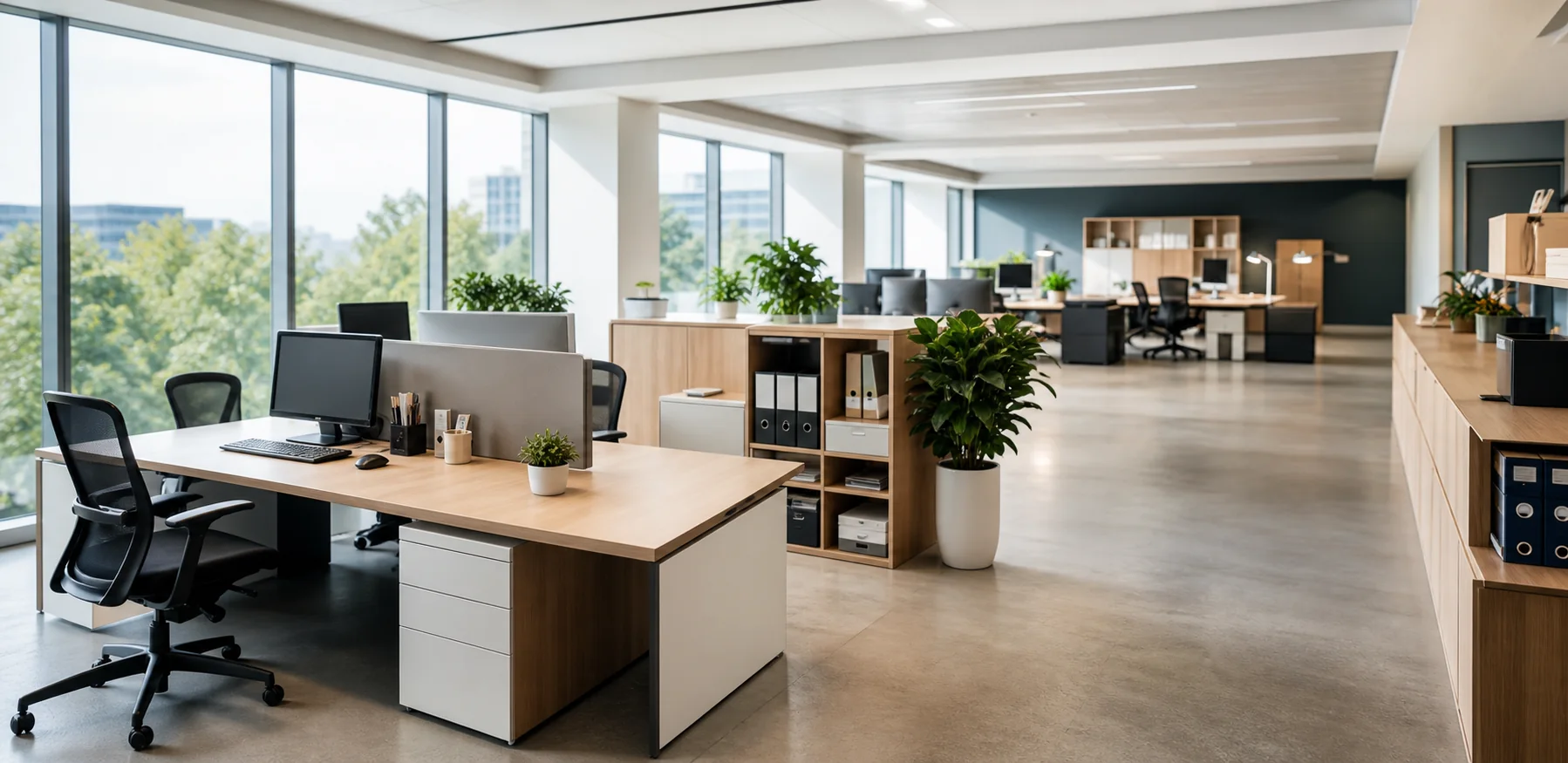 Meridian Office Supply website preview