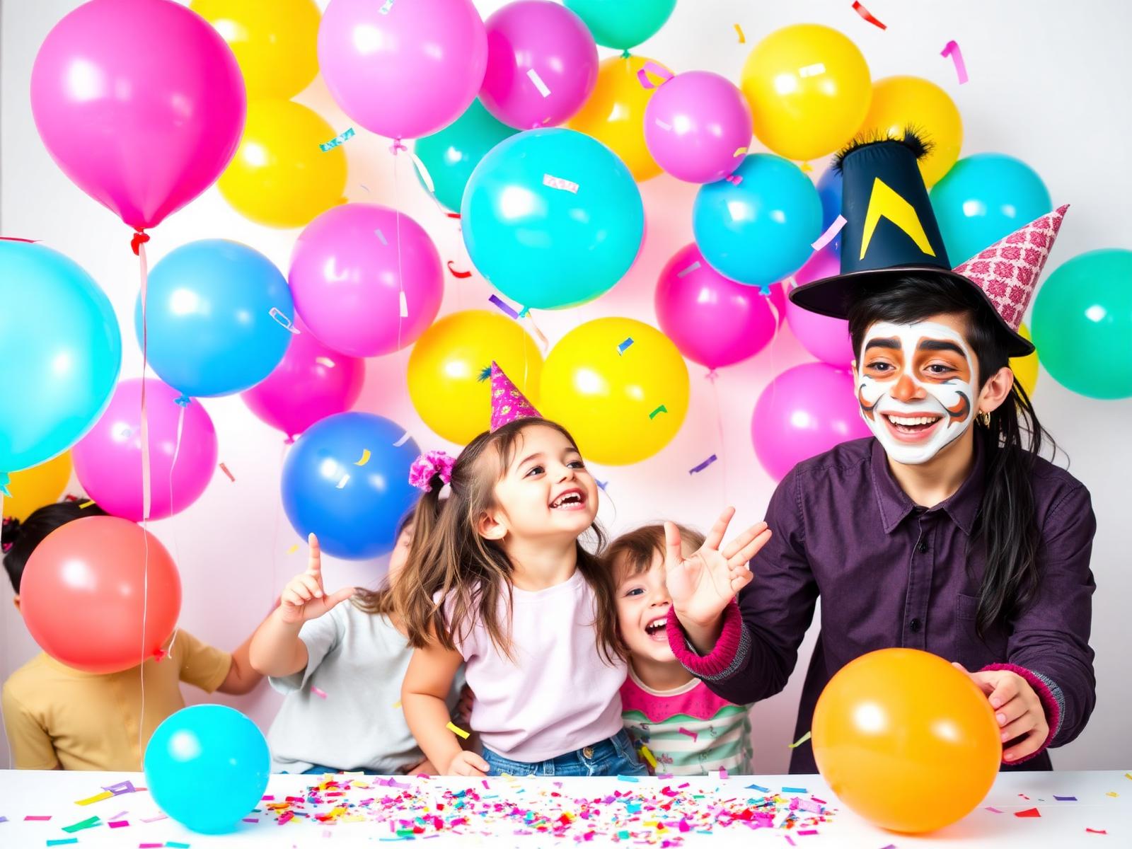 Sparkle Squad Kids Parties website preview