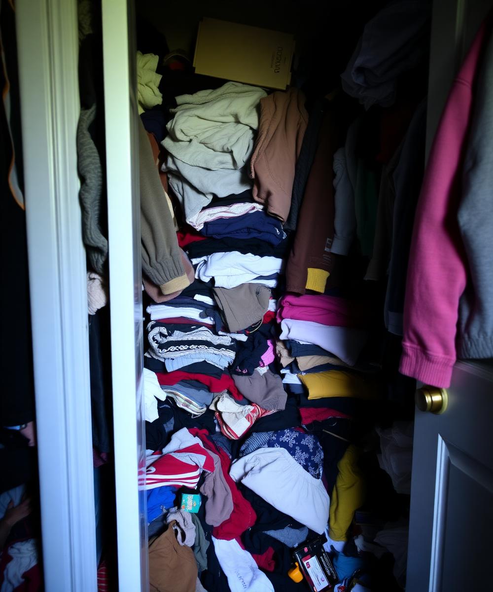 Lakeview Walk-In Closet before