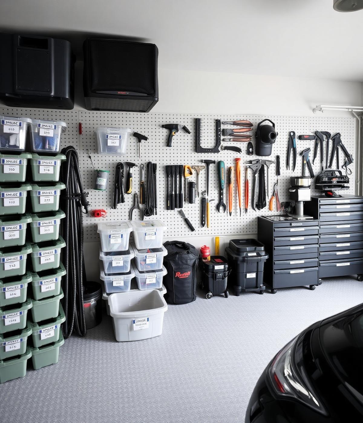 Organized garage